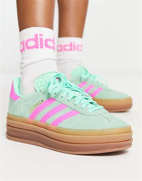 adidas originals gazelle bold mint